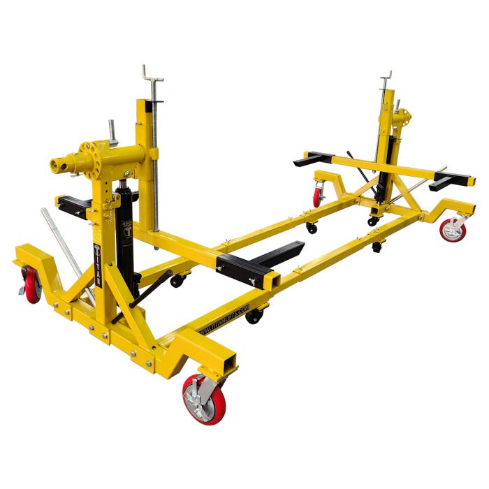Titan Lifts ROT-4500-G2 Automotive Rotisserie with Dual Cross Bars Questions & Answers