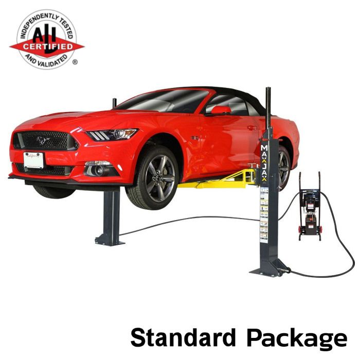 MaxJax M7K ALI Certified Portable Two Post Lift Standard Package Questions & Answers