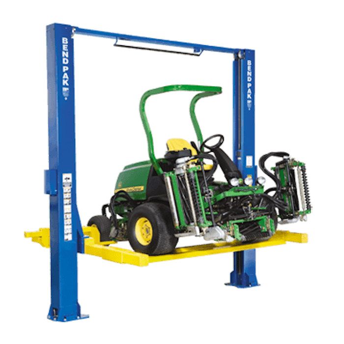 BendPak XPR-7TR Two Post Turf Lift 7,000 lbs. Capacity Questions & Answers