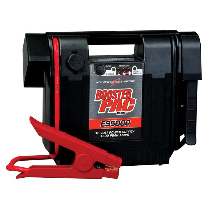 Booster PAC ES5000 1500 Peak Amp 12V Jump Starter Questions & Answers