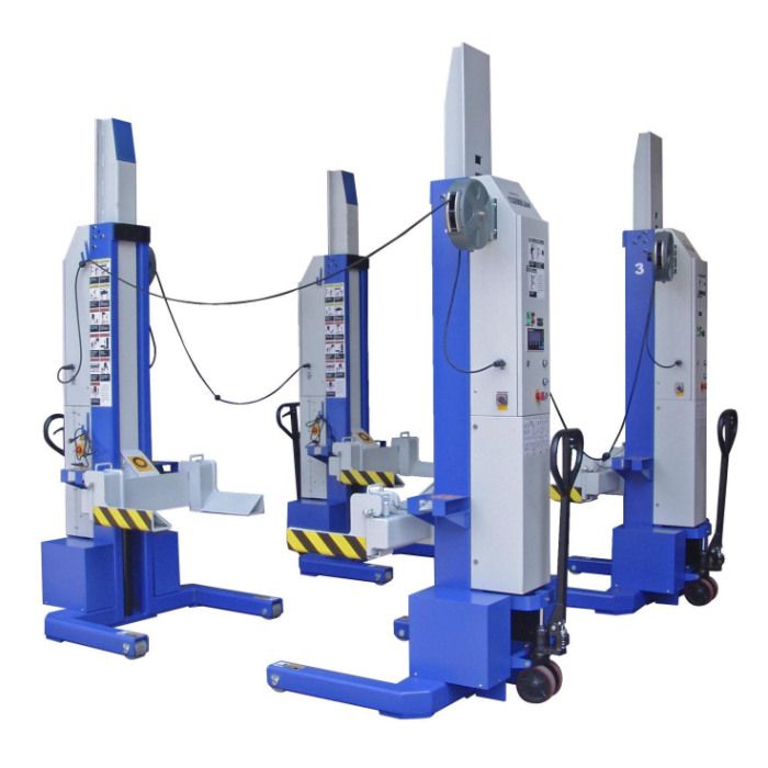 iDEAL MSC-13K-B-452 Mobile Column Vehicle Lifts Set of 4 Questions & Answers