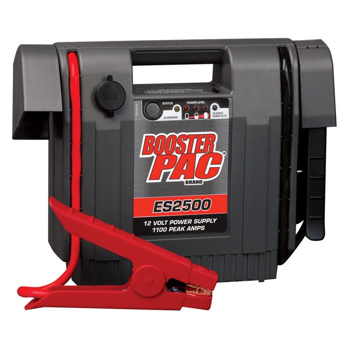 Booster PAC ES2500 1100 Peak Amp 12V Jump Starter Questions & Answers