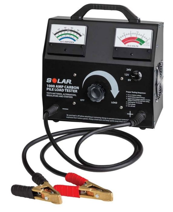 SOLAR 1876 6V 12V 24V Carbon Pile Battery Load Tester Questions & Answers